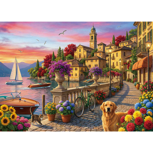 Lakeside Town Puzzle