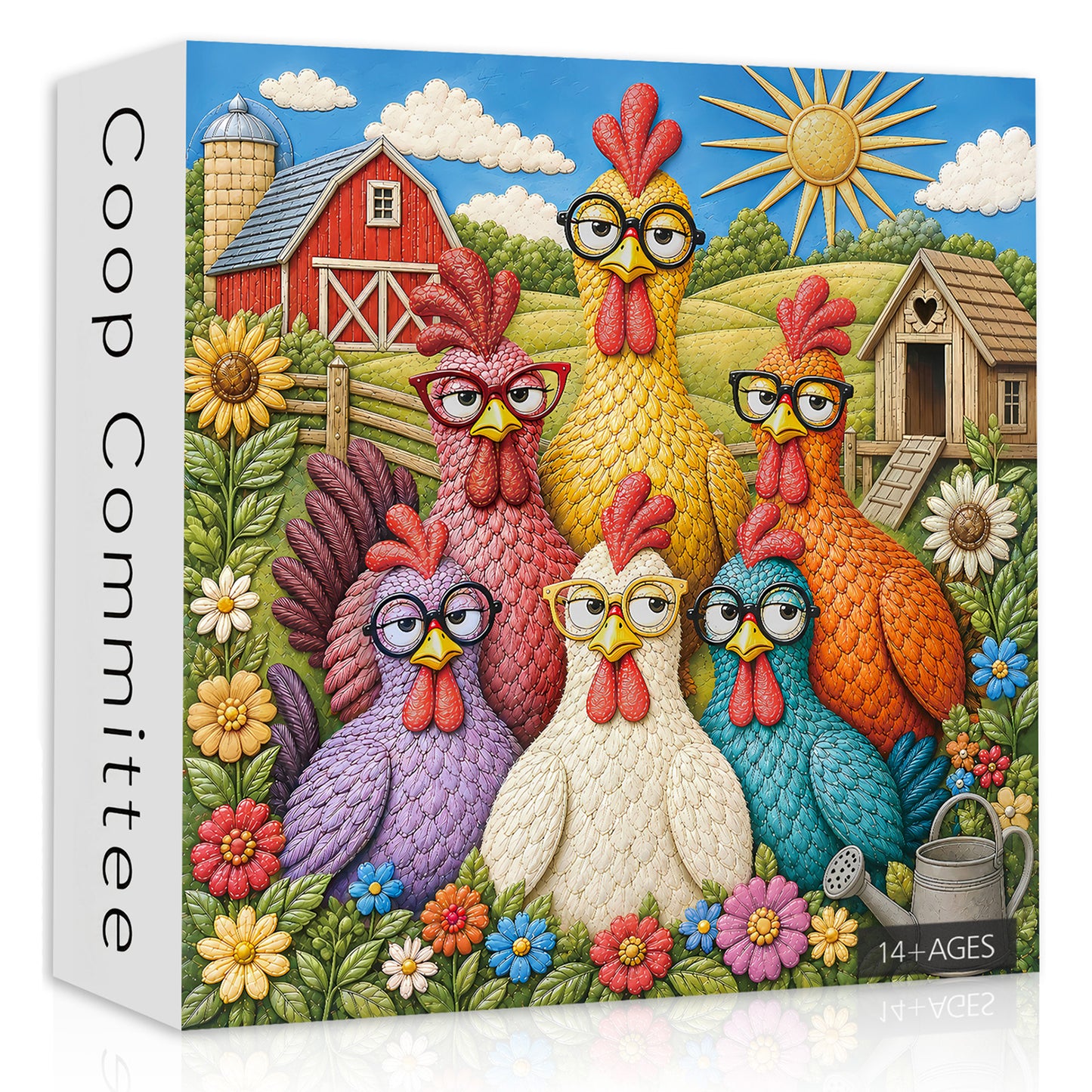 Coop Committee Funny Chicken Puzzle